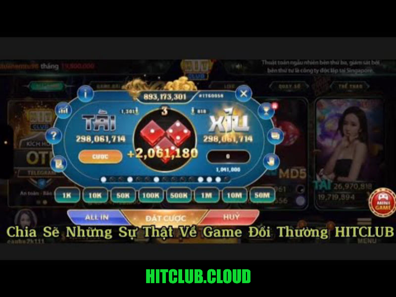 Tài xỉu Hit club